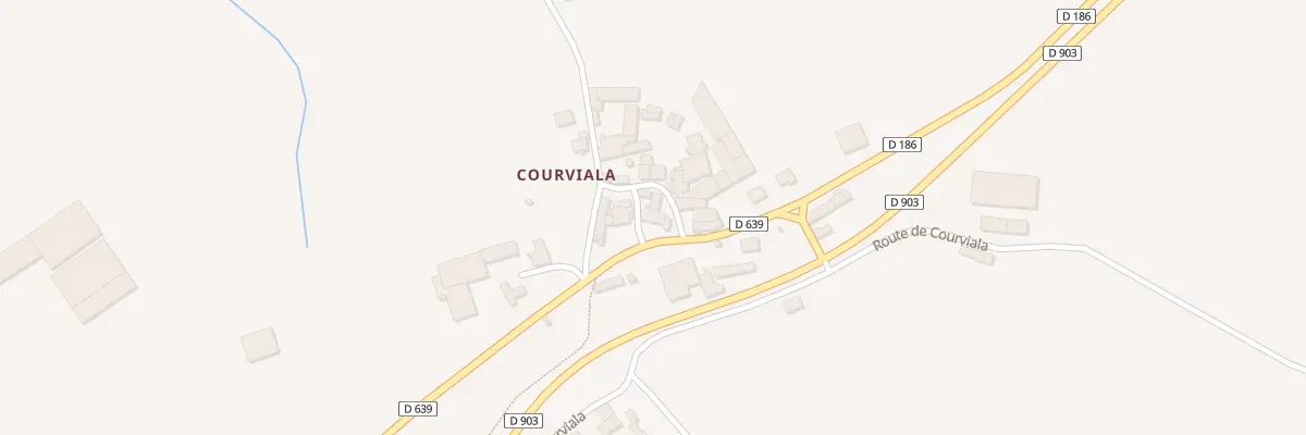 Plan du 5128 Courviala à Brasc