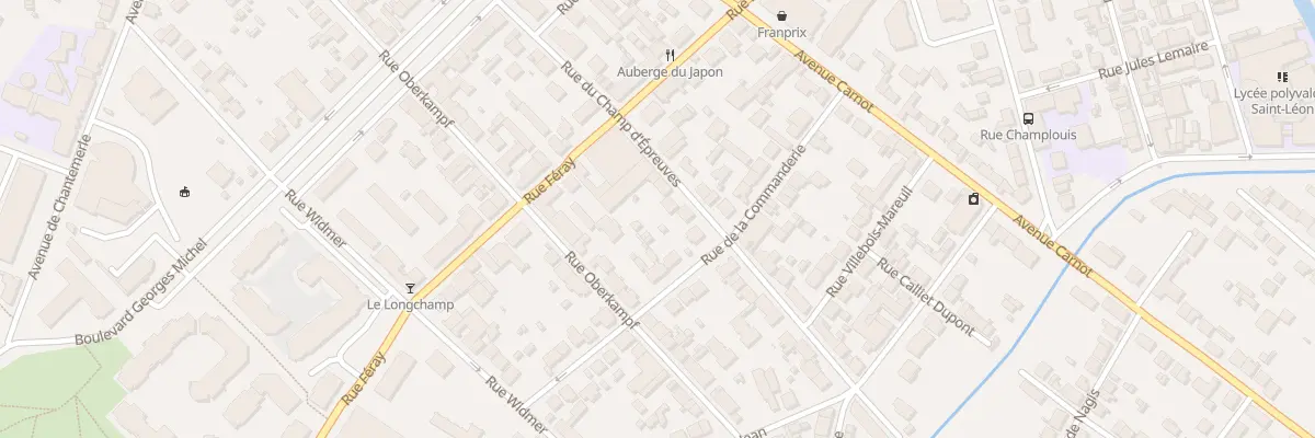 Plan du 26 Rue du Champ d’Epreuves à Corbeil-Essonnes