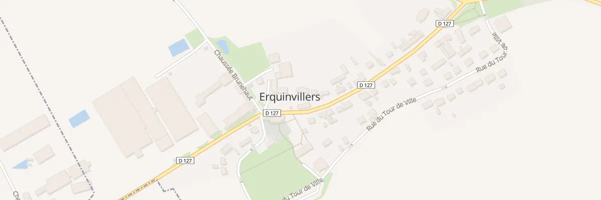 Plan du 205 Rue de Montdidier à Erquinvillers