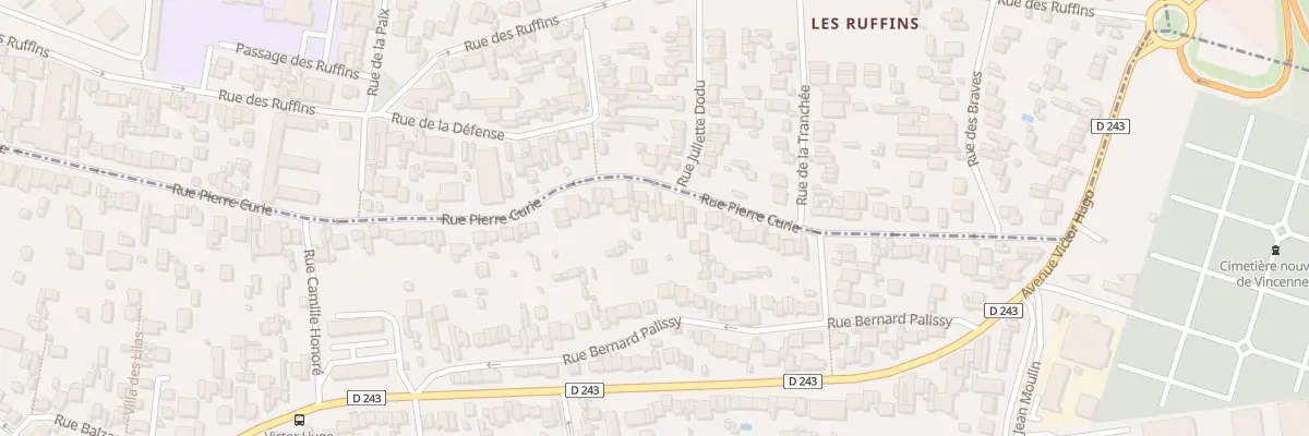 Plan du 47 Rue Pierre Curie à Fontenay-sous-Bois