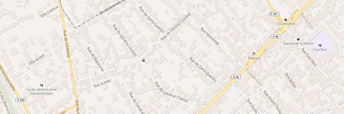 Plan du 27 Rue de Saint-Quentin à Nogent-sur-Marne