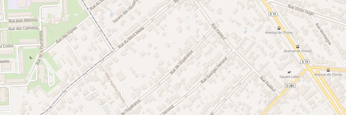 Plan du 16 Rue de l’Esperance à Bonneuil-sur-Marne