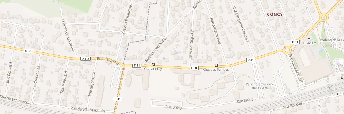 Plan du 122 Rue de Concy à Yerres