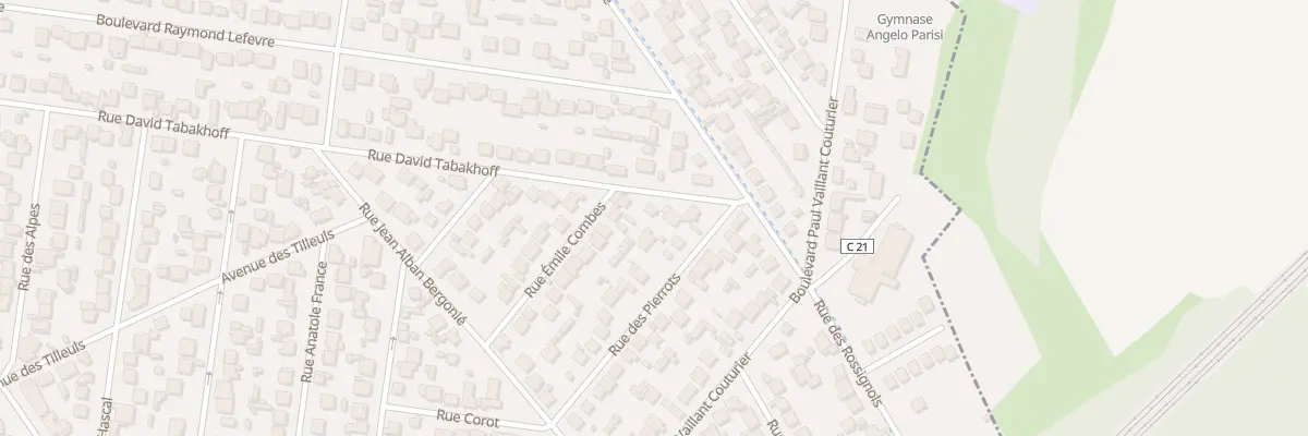 Plan du 70 Rue David Tabakoff à Goussainville