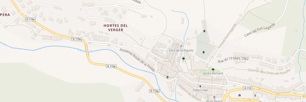 Plan du 18 Rue des Drapiers à Prats-de-Mollo-la-Preste