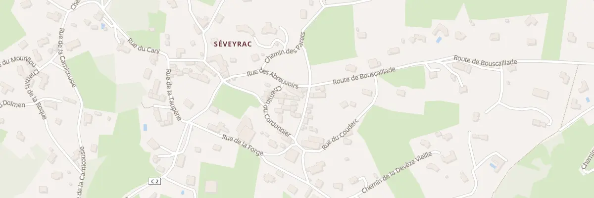 Plan du 5117 Seveyrac à Salles-la-Source