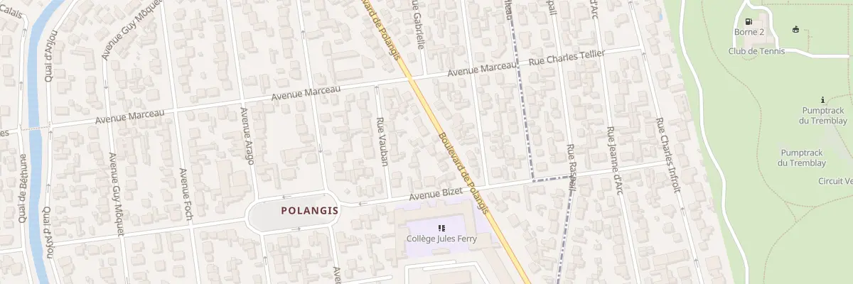 Plan du 59 Bd de Polangis à Joinville-le-Pont