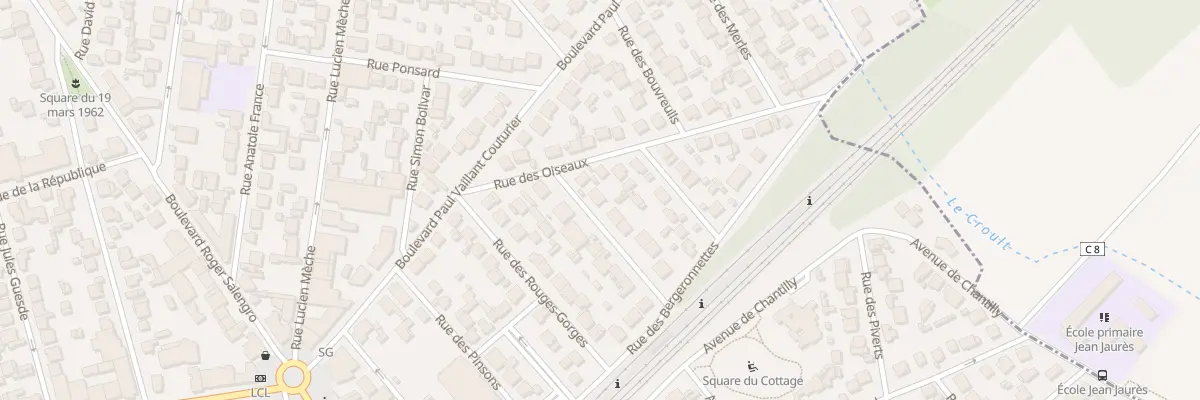 Plan du 10 Rue des Fauvettes à Goussainville