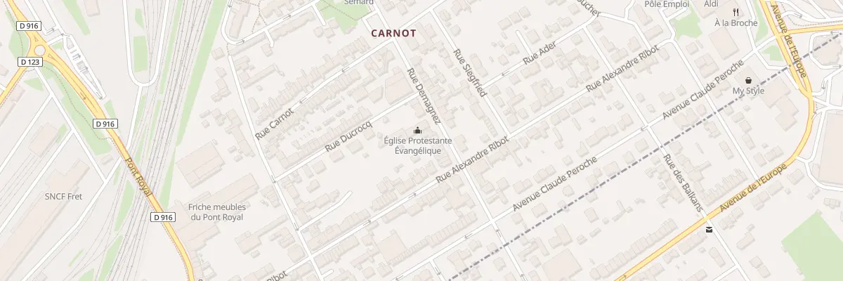 Plan du 45 Rue Demagnez à Nogent-sur-Oise