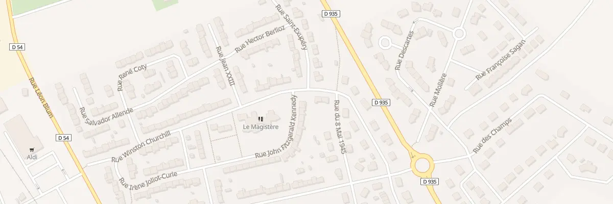 Plan du 36 Rue John Fitzgerald Kennedy à Moreuil