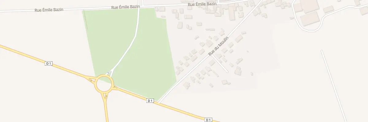 Plan du 22 Rue du Moulin à Aubigny