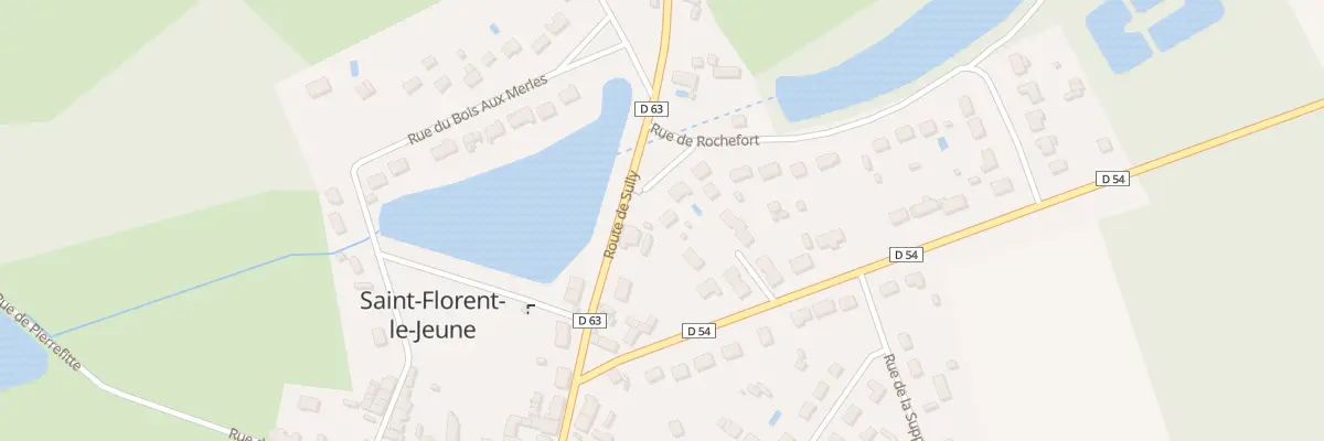 Plan du 14 Rue de Sully à Saint-Florent-le-Jeune