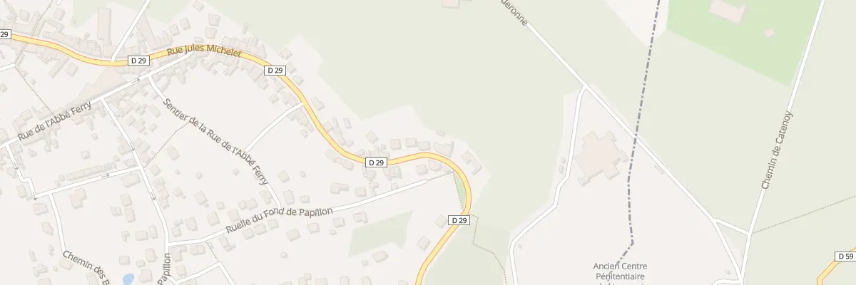 Plan du 909 Rue Jules Michelet à Liancourt