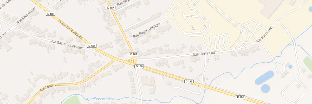 Plan du 3B Rue Pierre Loti à Isbergues