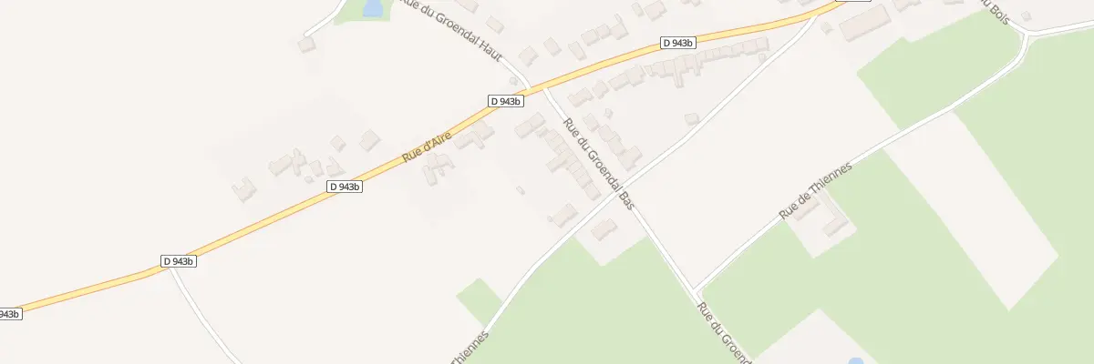 Plan du 34 Rue du Groendal Bas à Steenbecque