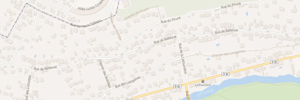 Plan du 65 Rue de Bellevue à Yerres