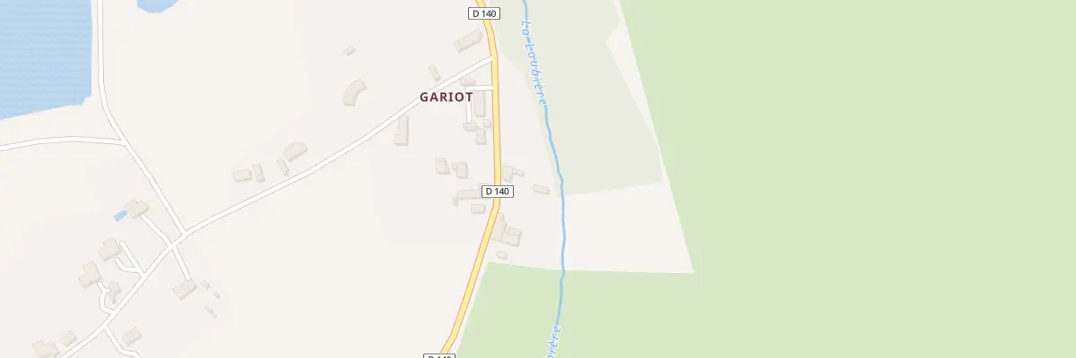 Plan du 4 Gariot à Faverdines