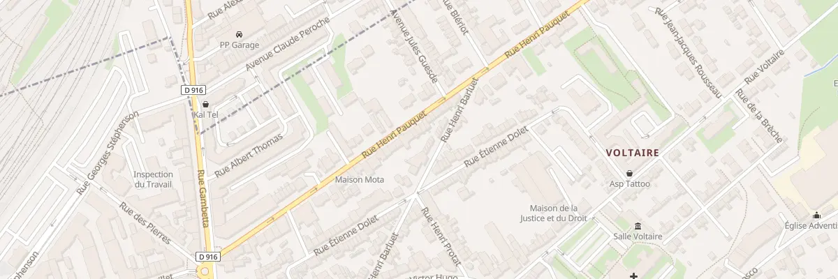 Plan du 69 Rue Henri Pauquet à Creil