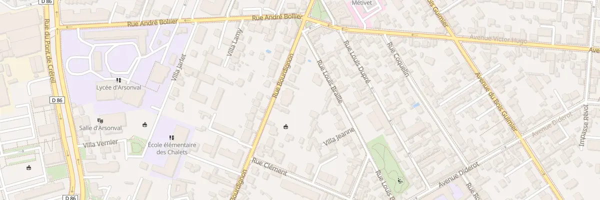 Plan du 19 Rue Bourdignon à Saint-Maur-des-Fossés