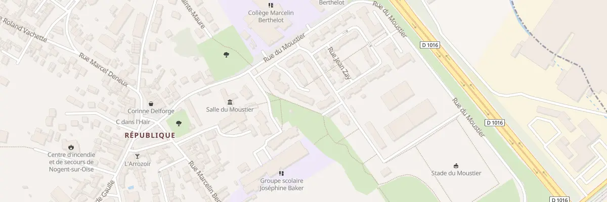 Plan du 10 Rue Jean Rostand à Nogent-sur-Oise