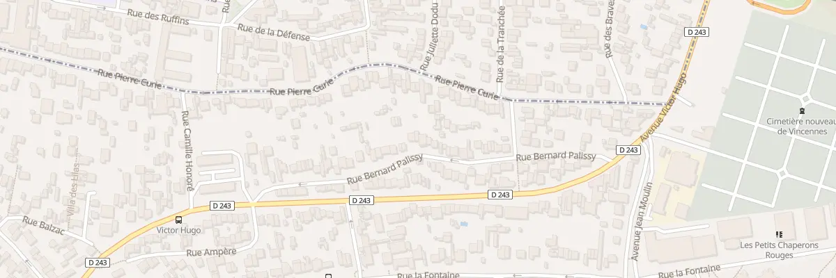 Plan du 56 Rue Bernard Palissy à Fontenay-sous-Bois