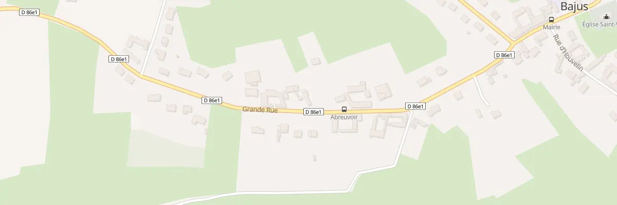 Plan du 18 Gr Grand Rue à Bajus