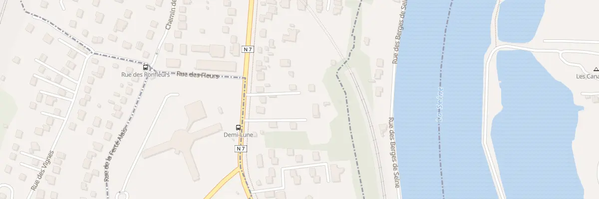 Plan du 227 Bd John Kennedy à Corbeil-Essonnes