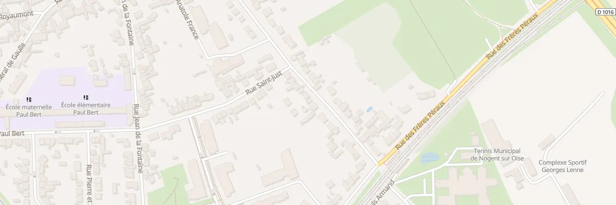 Plan du 44 Rue Marcelin Berthelot à Nogent-sur-Oise
