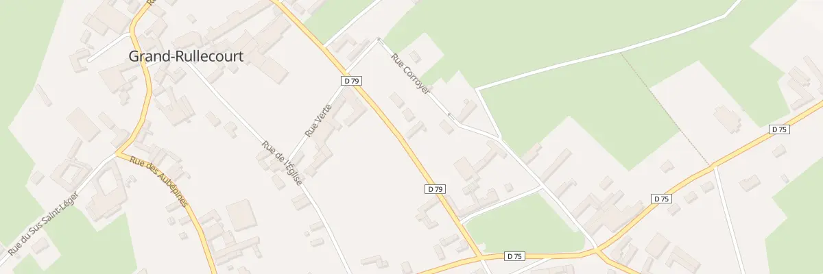 Plan du 2 Rue de Liencourt à Grand-Rullecourt