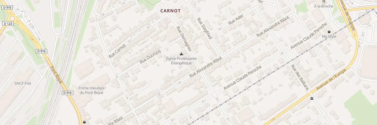 Plan du 41 Rue Demagnez à Nogent-sur-Oise