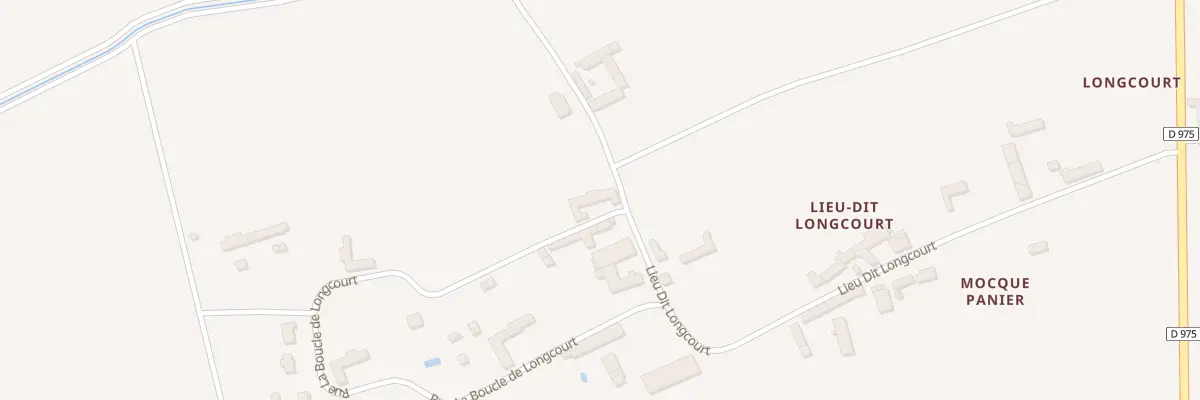 Plan du 2 Rue la Boucle de Longcourt à Juranville