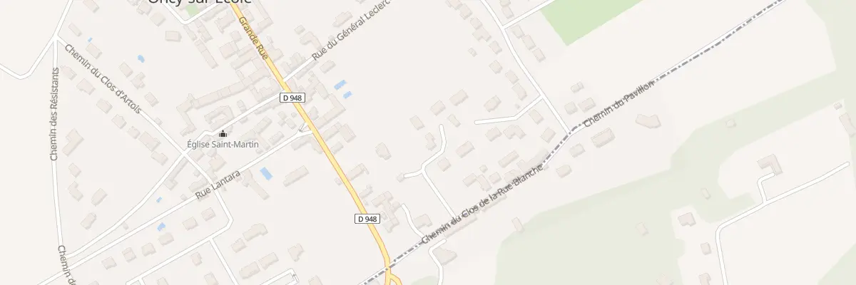 Plan du 12 Res du Clos de la Rue Blanche à Oncy-sur-École