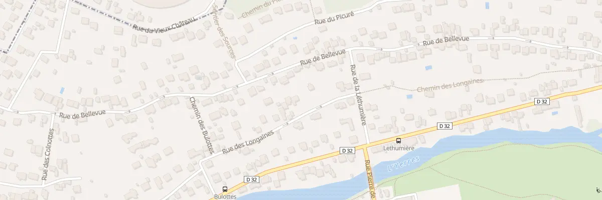 Plan du 87 Rue des Longaines à Yerres