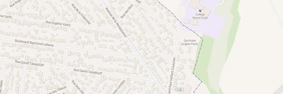Plan du 24 Av de la Renaissance à Goussainville