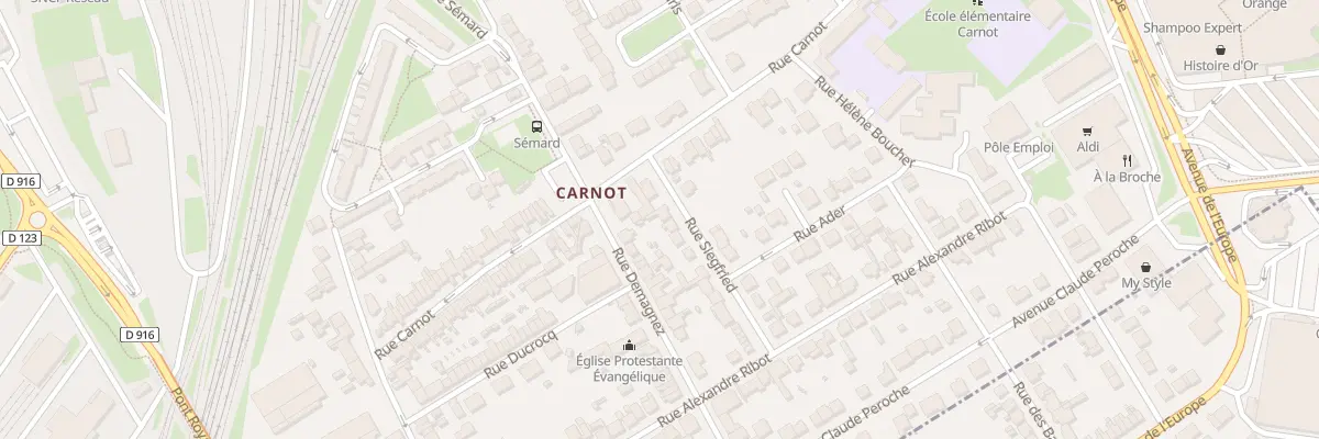 Plan du 26 Rue Siegfried à Nogent-sur-Oise