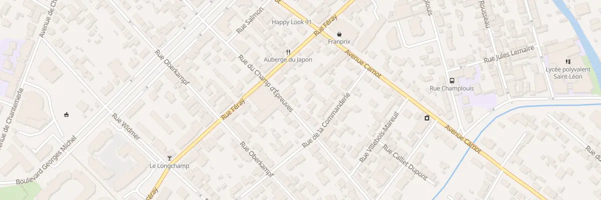 Plan du 19 Rue du Champ d’Epreuves à Corbeil-Essonnes