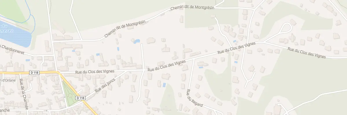 Plan du 29 Rue du Clos des Vignes à Coye-la-Forêt