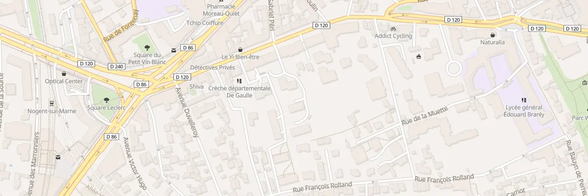 Plan du 32 Gr Rue Charles de Gaulle à Nogent-sur-Marne