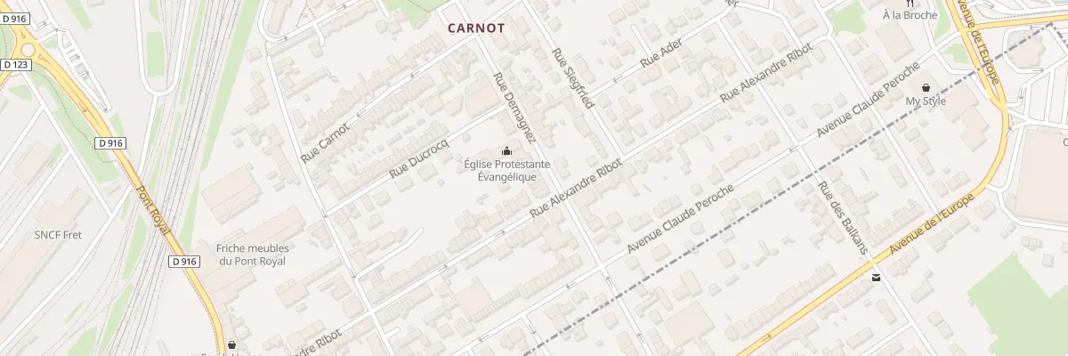 Plan du 39 Rue Demagnez à Nogent-sur-Oise