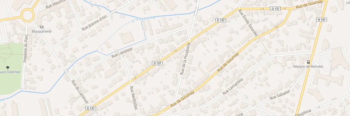 Plan du 3 Rue Louis Robert à Corbeil-Essonnes