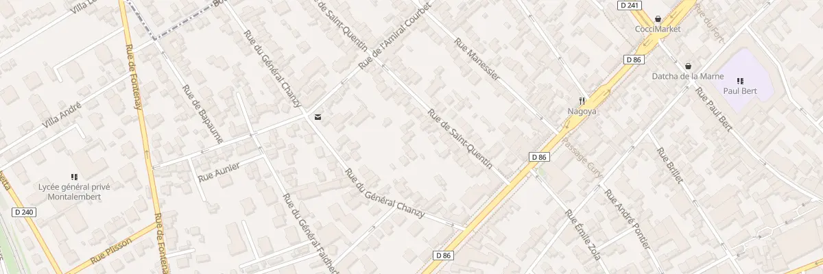 Plan du 17 Rue de Saint-Quentin à Nogent-sur-Marne