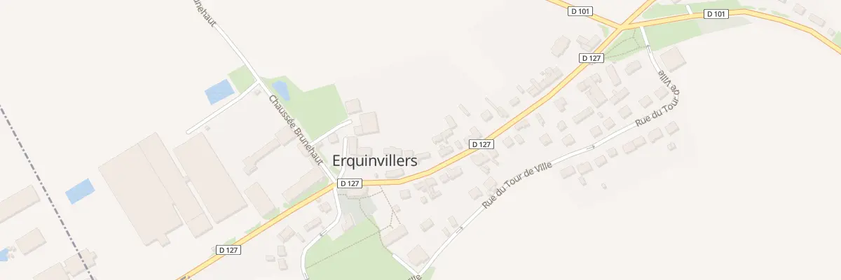 Plan du 227 Rue de Montdidier à Erquinvillers