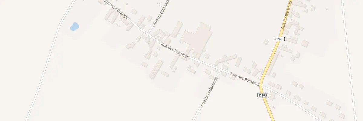 Plan du 215 Rue des Poirières à Auxy