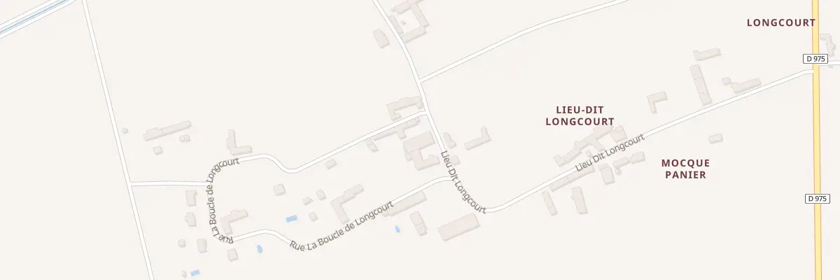 Plan du 1 Rue la Boucle de Longcourt à Juranville