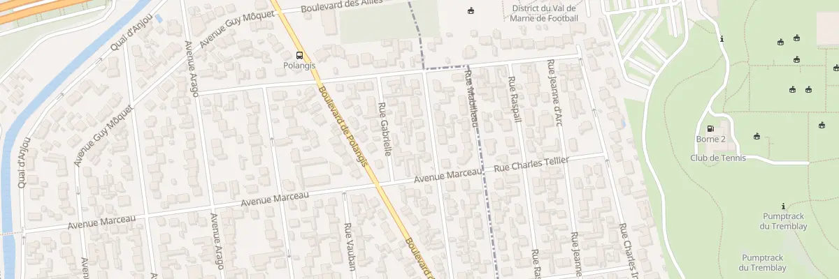 Plan du 17 Rue Marie-rose à Joinville-le-Pont