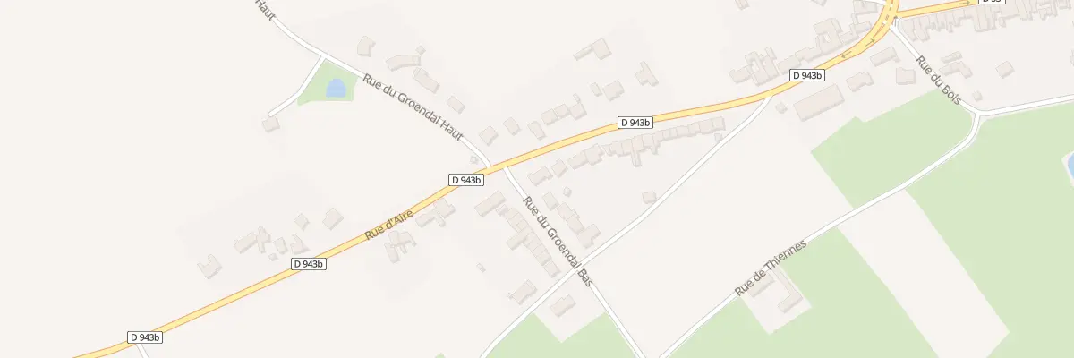 Plan du 87 Rue d’Aire à Steenbecque
