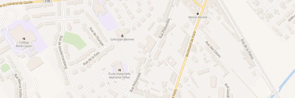 Plan du 79 Rue Philiomel à Lillers
