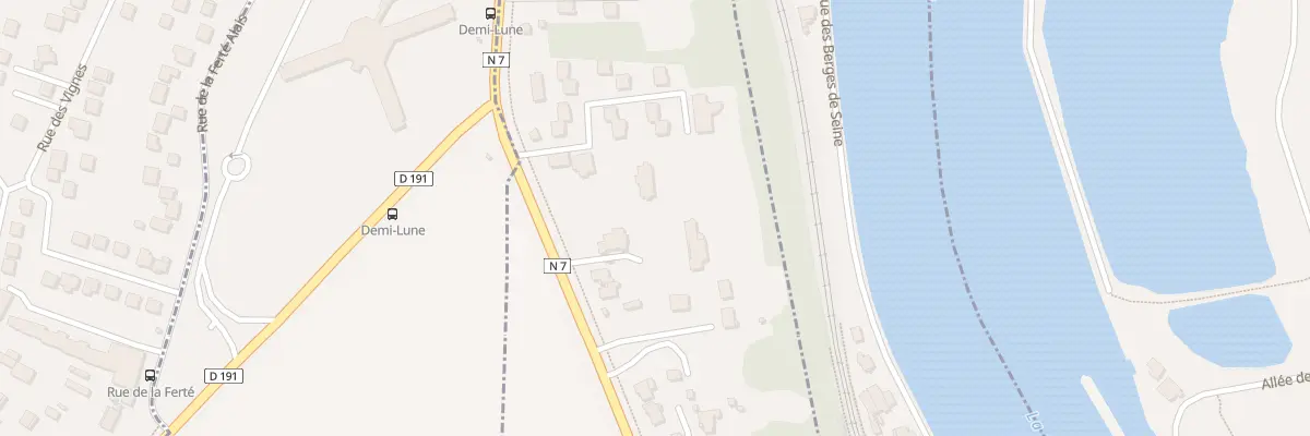 Plan du 253 Bd John Kennedy à Corbeil-Essonnes