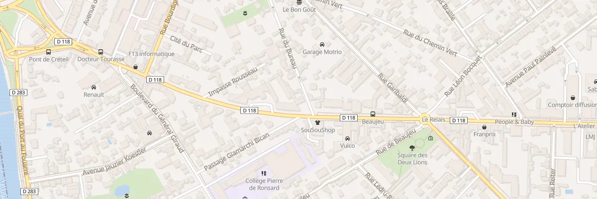 Plan du 22B Rue du Bureau à Saint-Maur-des-Fossés