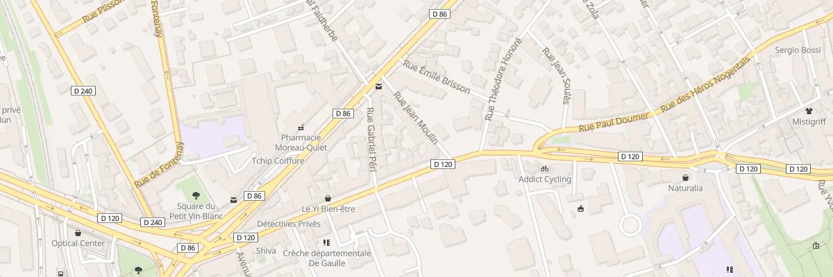Plan du 1 Rue Jean Moulin à Nogent-sur-Marne